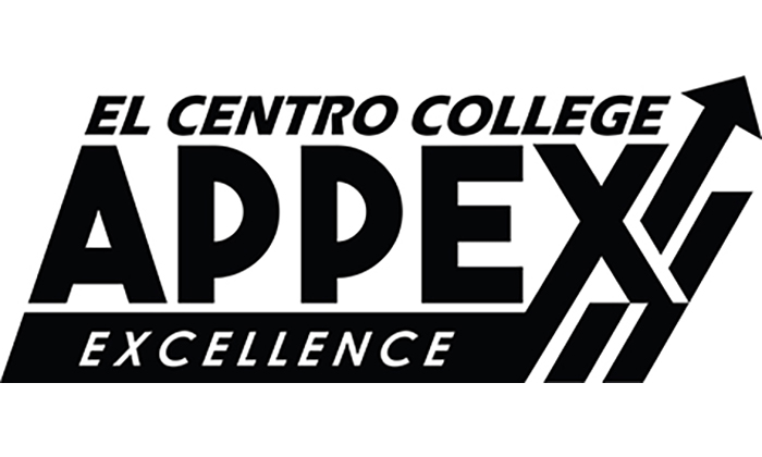Dallas College El Centro Campus APPEX Excellence Program Pin design