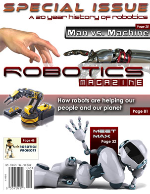 Robotics magazine cover